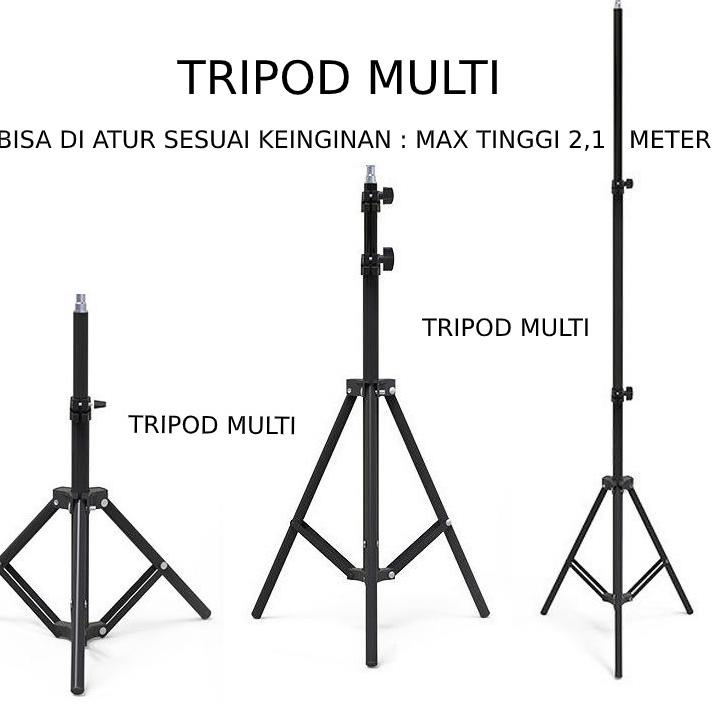 (Recomended) Tripod 2,1 Meter/ Tripod HP 2,1 M - Tripod Kamera