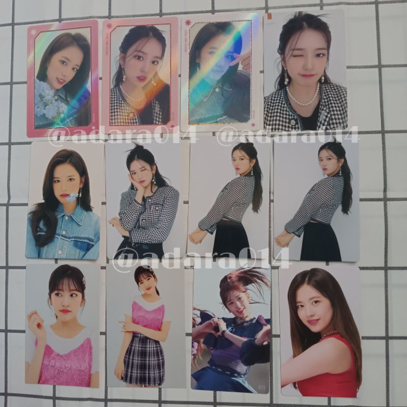 [SOLD] PC TRADING CARD TC OFFICIAL IZONE YUJIN OTS OT