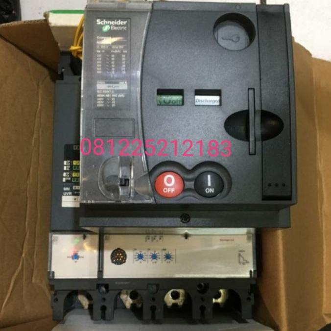 Mccb Schneider Nsx400N 400A 4P + Motorized Original