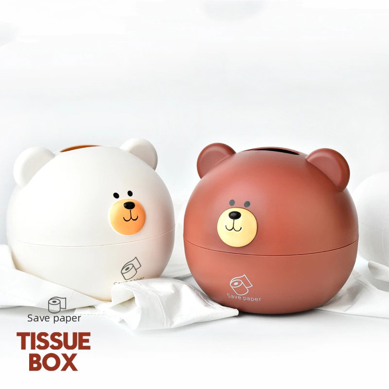 Kotak Tisu Gulung Tissue Roll Box Model Bear - RB556-1 - ZJ010