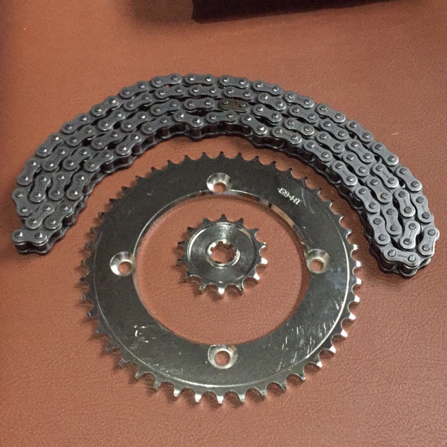 Gir set pake stenlis Vega zr, vixion new,klx150 wilwood