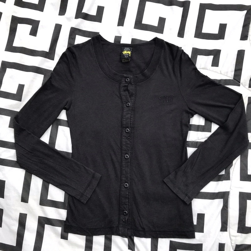 stussy cardigan original preloved