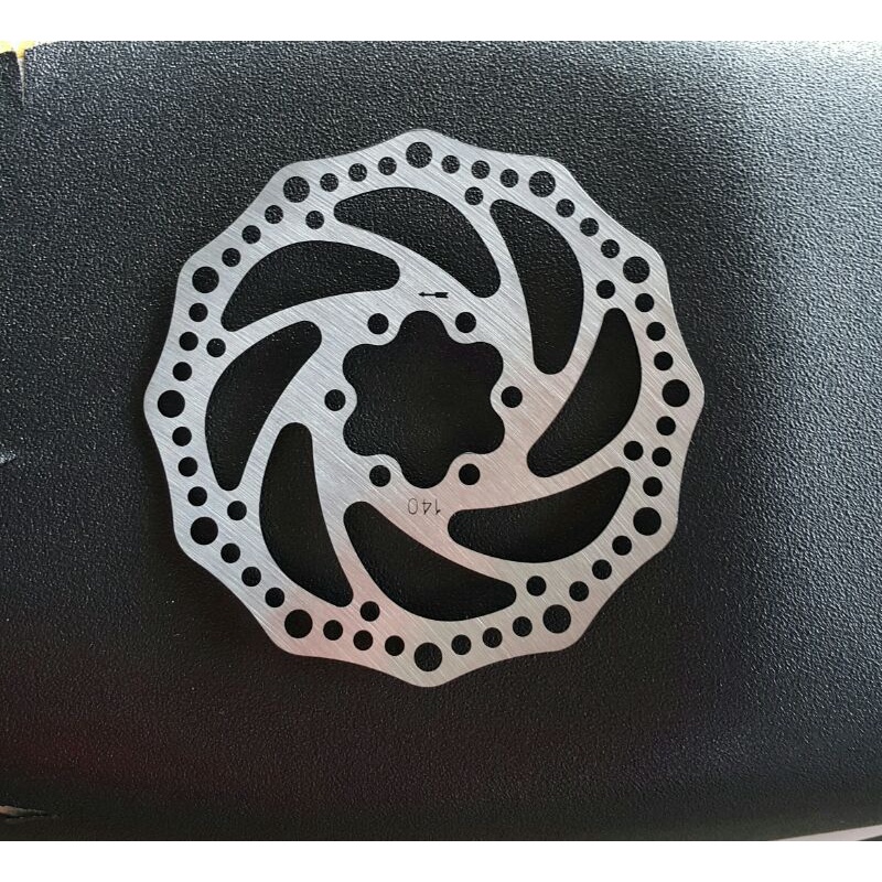 brake rotor sepeda 140mm piringan cakram rem sepeda 140 mm