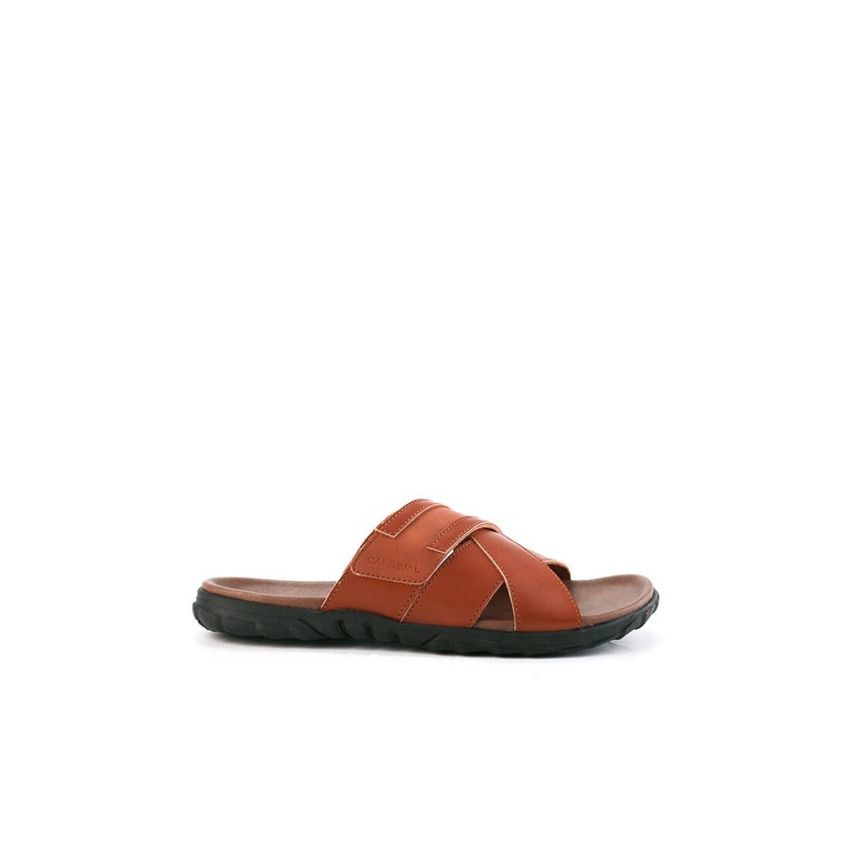 SANDAL SLIDE PRIA CARDINAL ORIGINAL CASUAL TERBARU COKLAT CA06