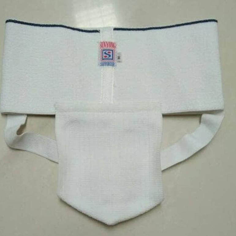 (N-UEQ ✪}) SUPPORTER SEMPAK HERNIA / PENAHAN PERUT PRIA||kekinian