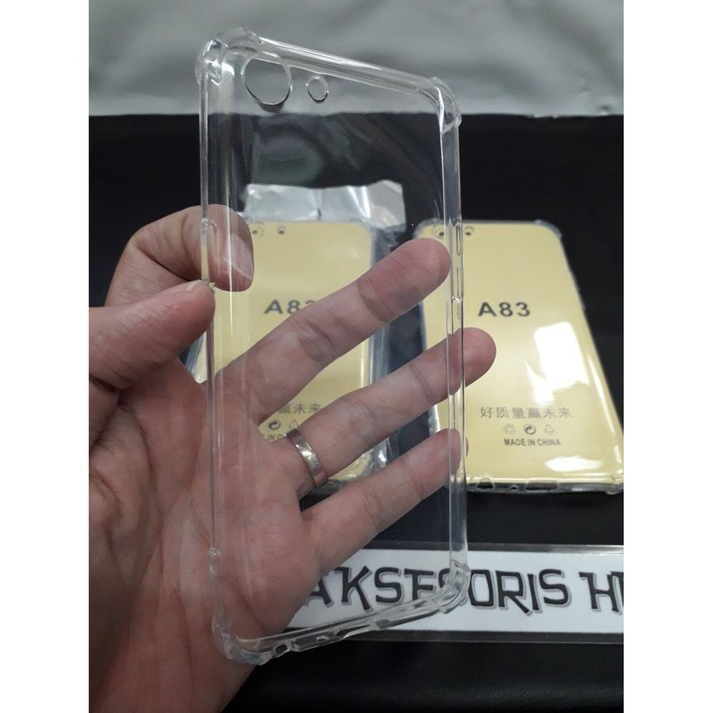Anti Crack Oppo A83 5.7 inchi SoftCase Anti Shock Jelly Case Tahan Banting Anti Scratch