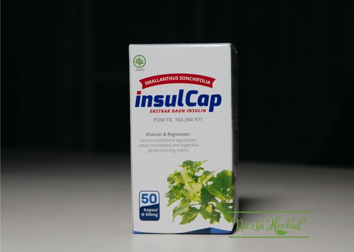 

Insulcup Ekstrak Daun Insulin 50 Kapsul