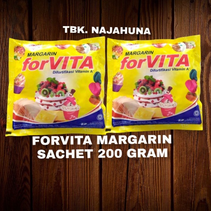 

FORVITA MARGARINE SACHET 200 GRAM / MARGARIN FORVITA 200 GRAM / FORVITA MURAH / FORVITA MARGARIN SACHET / MARGARIN SERBAGUNA / MARGARIN FORTIVIKASI / MENTEGA / BUTTER MARGARIN