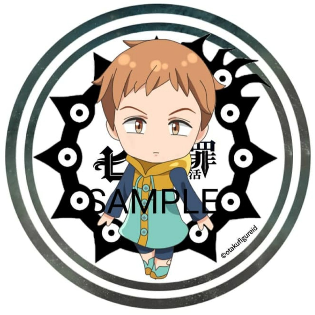 Jual Pin Anime King Nanatsu No Taizai Indonesia Shopee Indonesia