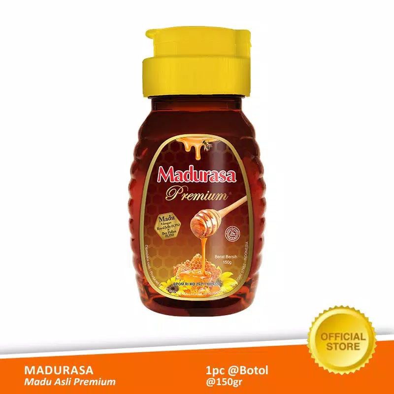 

MADURASA PREMIUM 150GR MADU ASLI / MADU MURNI