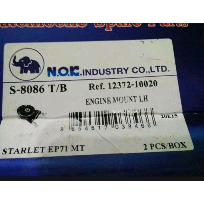 engine mounting dudukan mesin statlet ep70 kiri