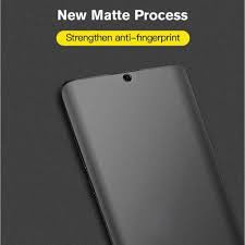 AG Glare Matte Anti Minyak Pelindung Layar Samsung Note 10/note 10 plus/note 20/note 20 ultra/Note 10 Lite/Note 8/Note 9/Note 7/Note FE Hydrogel Anti Gores Jelly Full Scrreen Anti Oil Matte