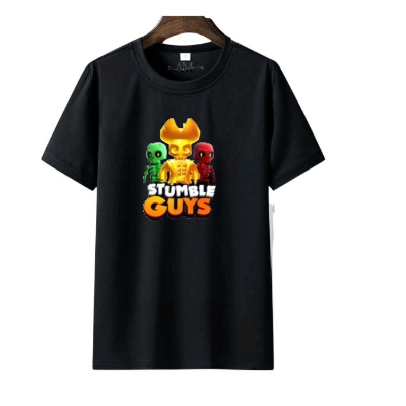 Baju Kaos Atasan Stumble guys Goldheart Untuk Anak-Remaja Cowok/Cewek