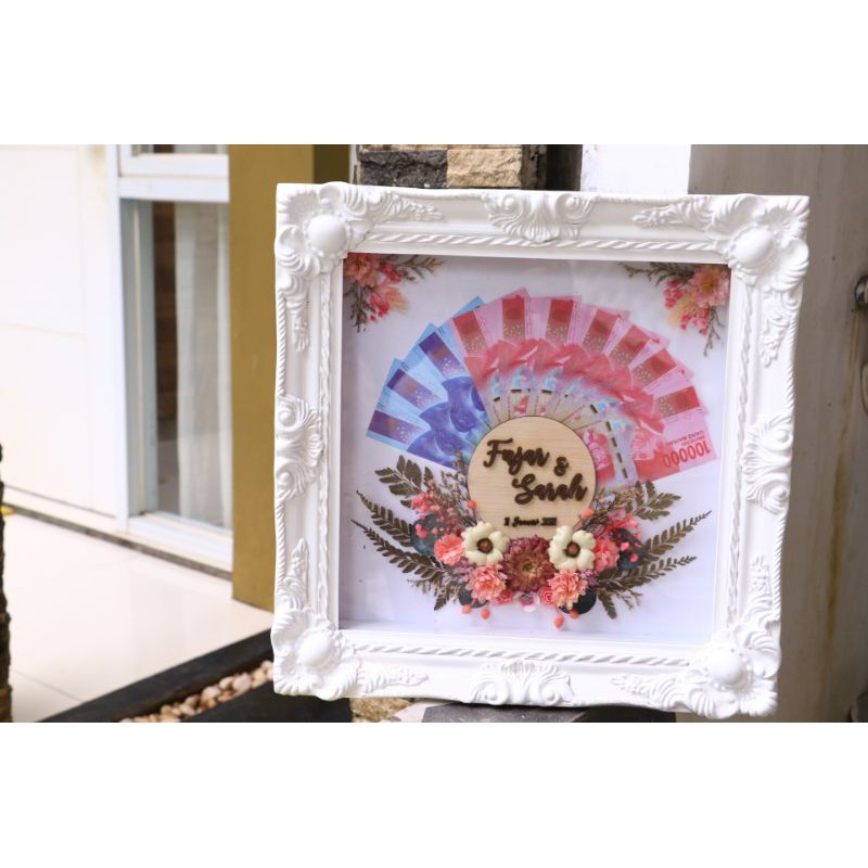 frame mahar 3d rustic