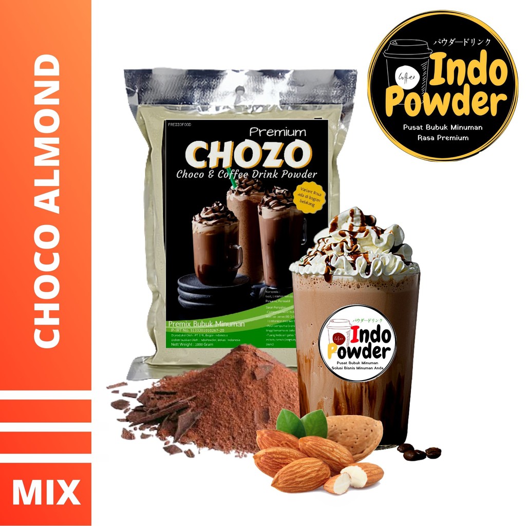 Bubuk Minuman CHOCO ALMOND 1Kg - Bubuk CHOCO ALMOND 1Kg - CHOCO ALMOND Bubuk 1Kg