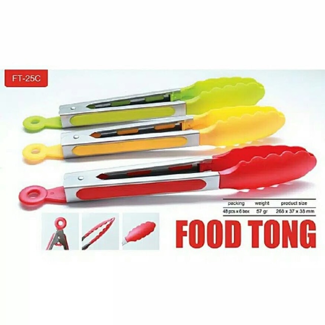 CAPITAN WARNA RAINBOW UNIK MAKANAN BBQ GORENGAN KUE ( PANJANG ) 14 INCH