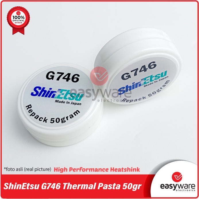 Thermal Pasta ShinEtsu G-746 Pasta Heatsink coller 50gr