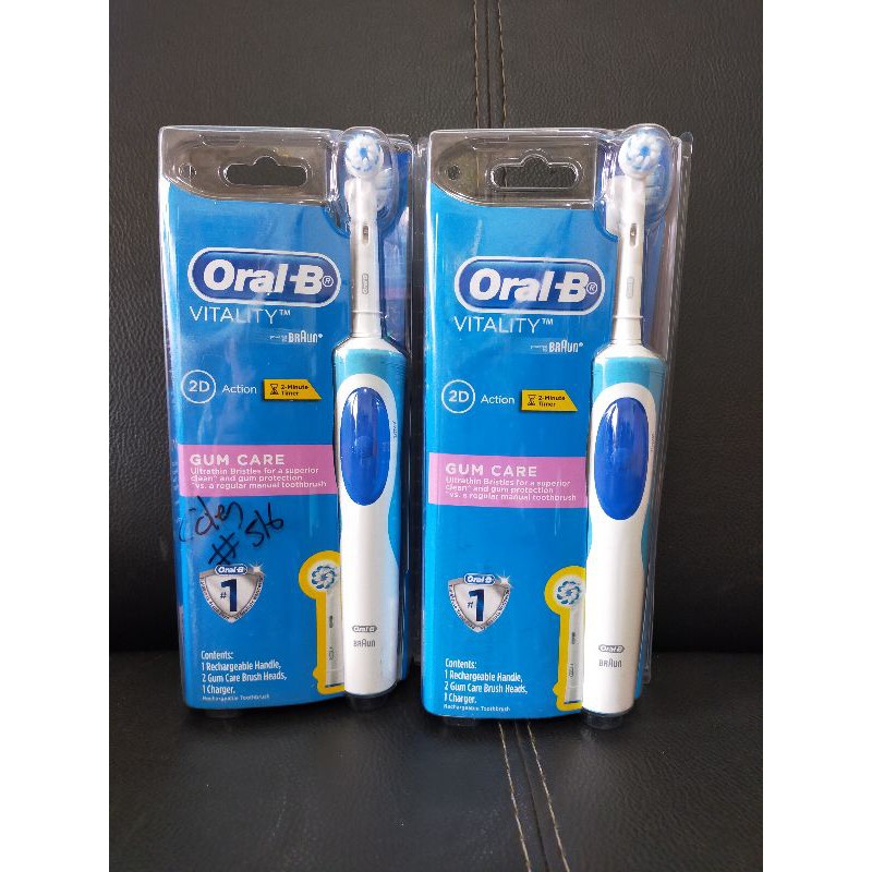 Sikat Gigi elektrik Oral B Vitality Cross action, Vitality Gum Care Oral B