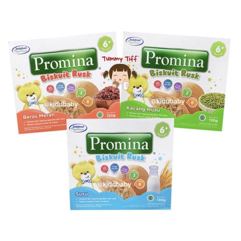 Promina Biskuit Baby RUSK 130 gr / biskuit mpasi