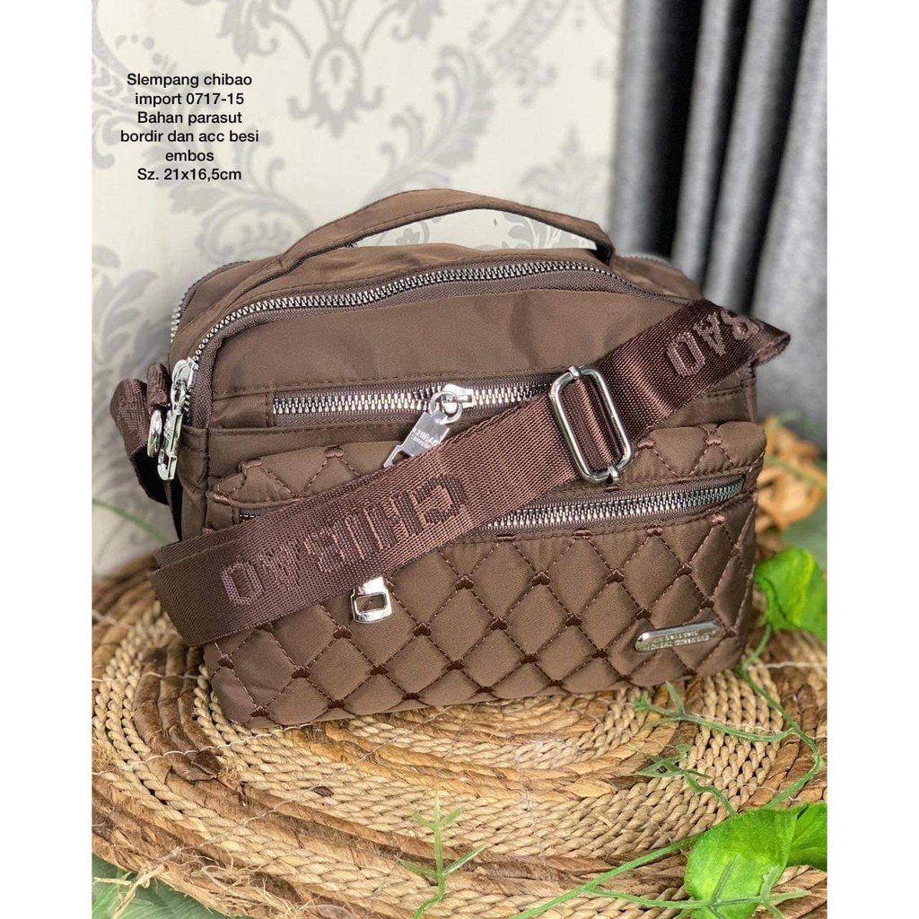 Tas Slempang Wanita Chibao 0717-8 TERBARU TAS CHIBAO TAS IMPORT TAS BAHU CHIBAO BARU SPECIAL PRICE.!