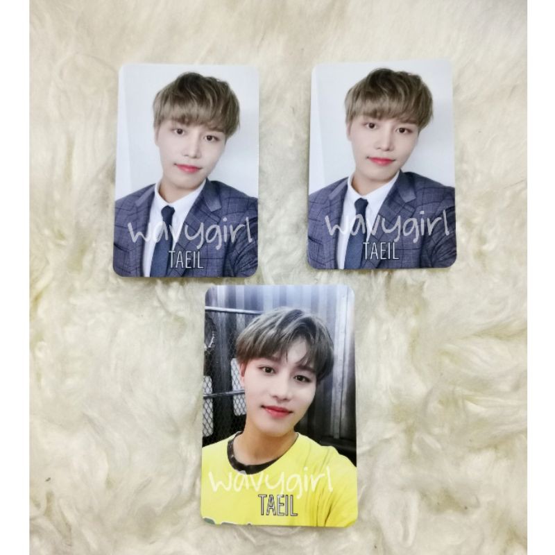 SALE Ready Photocard Loveholic nct127 Taeil A C ver pc taeyong yuta johnny