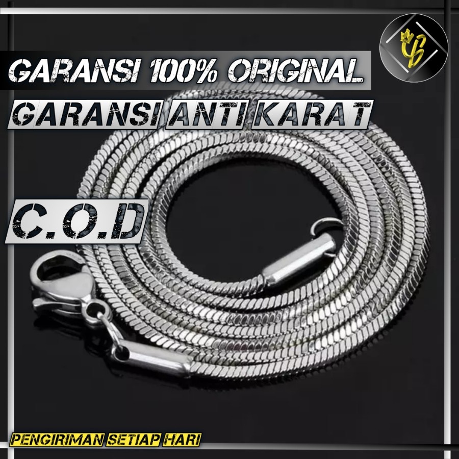 [promosi] kalung titanium buat wanita dan pria terlaris kalung titanium antikarat