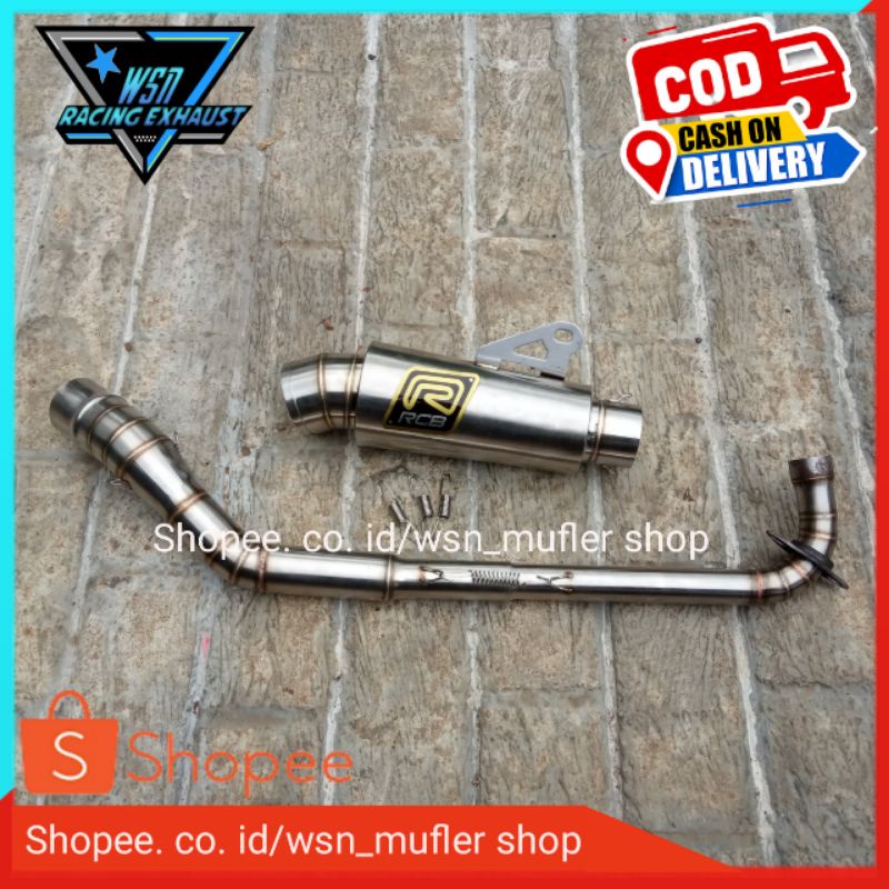 Knalpot RCB jupiter z/knalpot vega/knalpot supra 125/knalpot smash/knalpot grand/knalpot blade