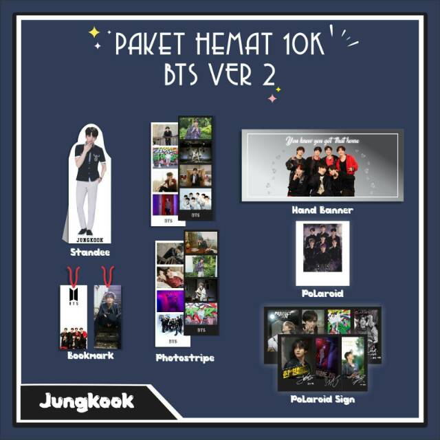 PAKET HEMAT 10K  BTS VER.2