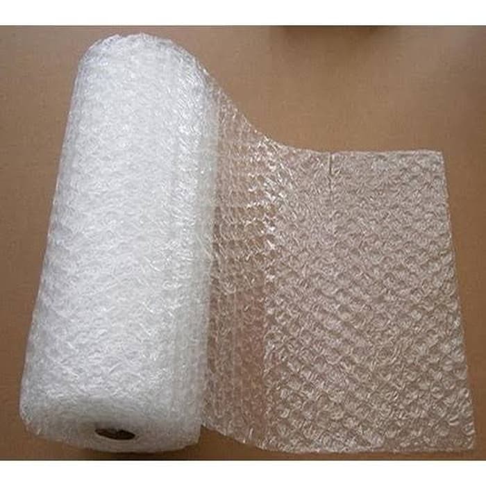 

Bubble wrap untuk tambahan packing