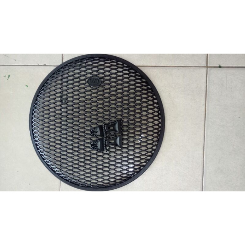 Jaring Grill Speaker 15" Plastik + Jepitan Ram Tutup Speaker 15 inch Plastik