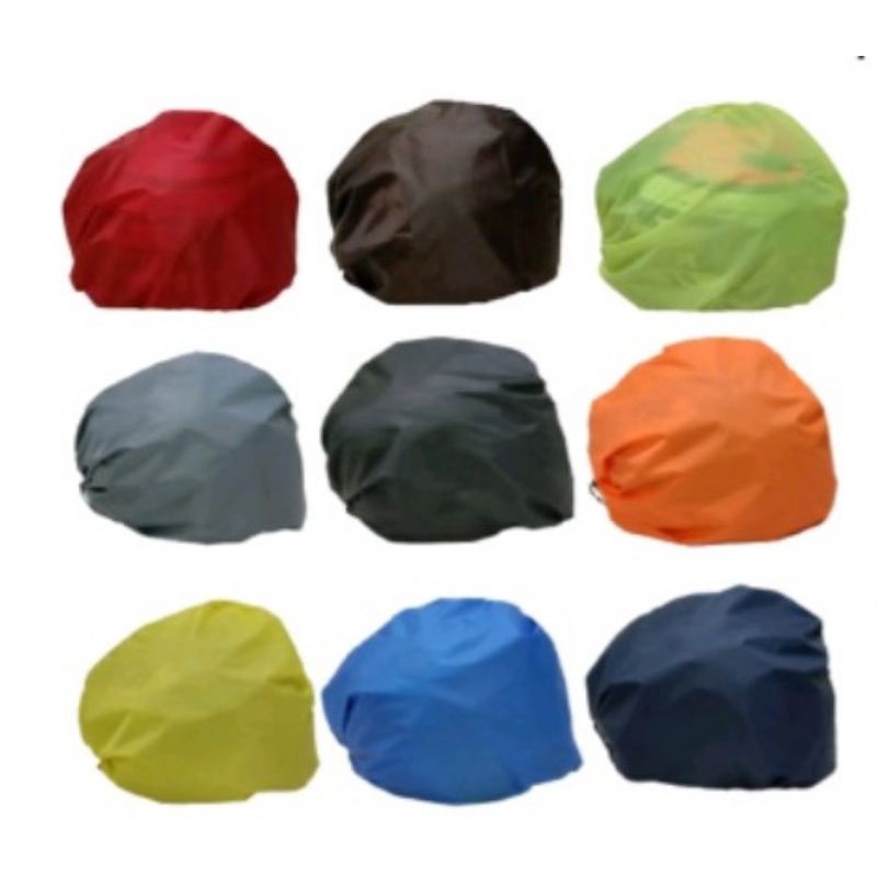 Sarung Helm Anti Air Cover Helm Waterproof Tas Helm Serbaguna Jas Helm Anti air Pelindung Helm Full Face Half Face.