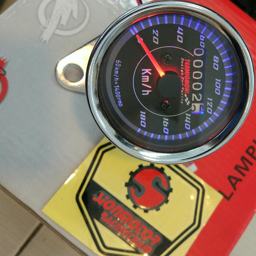 Kilometer Variasi Chrome Termignoni