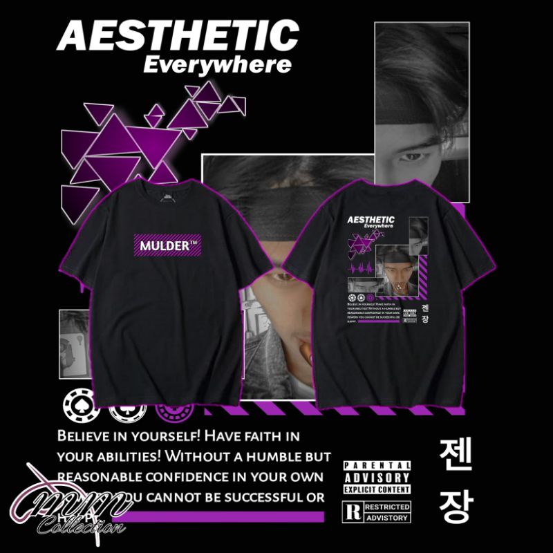 KAOS AESTHETIC CUSTOM// FREE GANTI FOTO /DESAIN