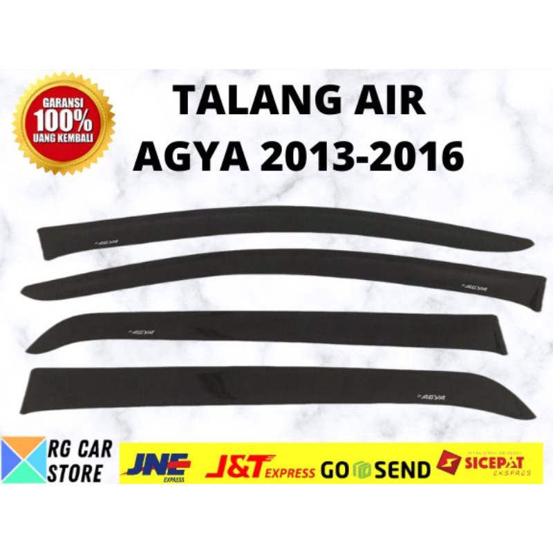 TALANG AIR/SIDE VISOR AGYA 2013-2016 MODEL SLIM DIJAMIN PNP BERKUALITAS