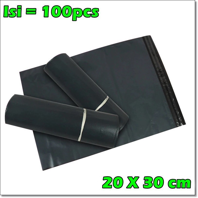 

Kantong Plastik Amplop Packing Polymailer Polybag 20x30cm 100 PCS