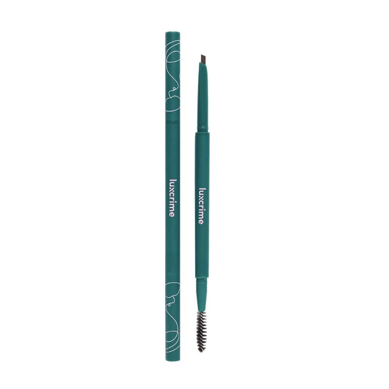 LUXCRIME Slim Triangle Precision Brown Pencil