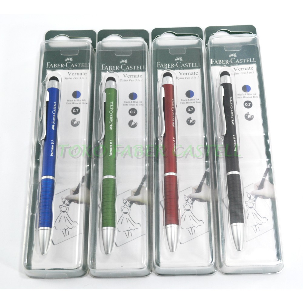 

HJK Pulpen Stylus Faber Castell / Pen Vernate Smartphone Ballpoint / Ukuran 0.7 MM