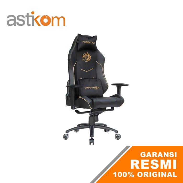 Kursi Gaming Imperion Phoenix 901 Imperion Black Gold - Gaming Chair