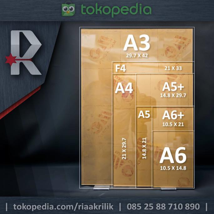 

Open Ds] Akrilik Potongan A3 2Mm