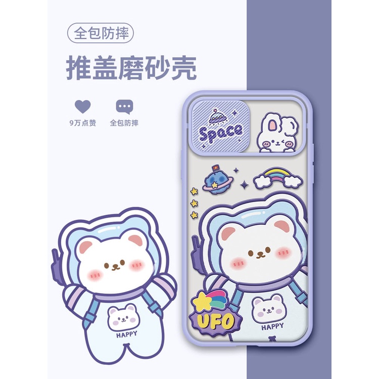 Soft case slide karakter lucu Infinix smart 5 6 6 NFC HOT 8 HOT 9 9 PLAY HOT 10 10 PLAY HOT 11 11S 1