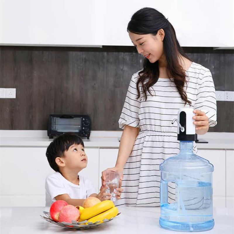 Dispenser Air Minum Elektrik LED / Electric Water Bottle Pump