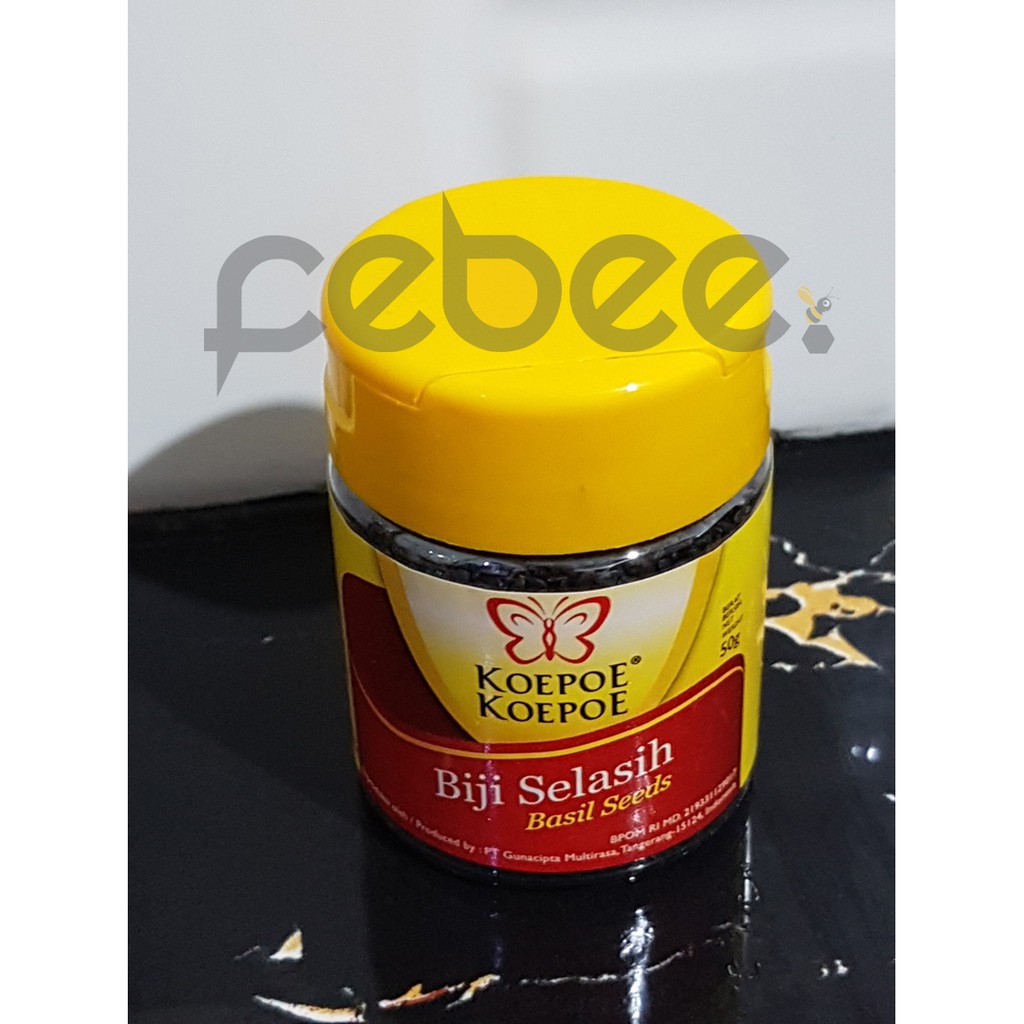 

Biji Selasih / Basil Seeds Koepoe Koepoe 50g