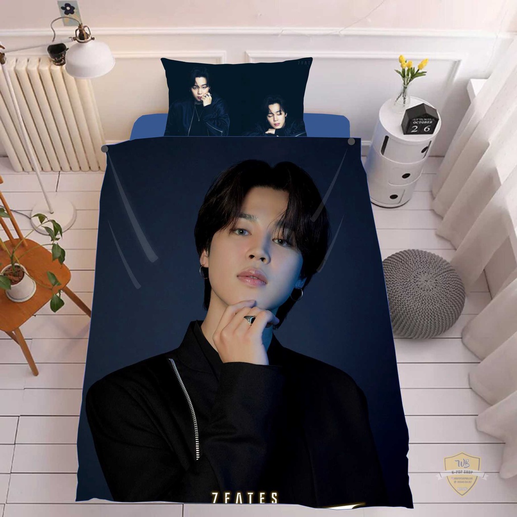 SELIMUT BTS BISA CUSTOM GAMBAR dan SARUNG BANTAL BTS