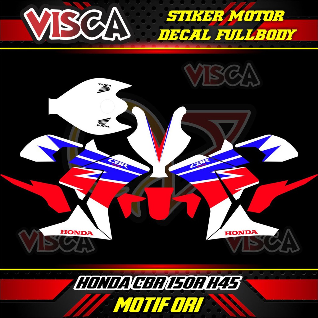 Decal Cbr 150r K45 lokal Full Body Decal Cbr 150r Full Body Stiker Cbr150r Full Body custom 150r