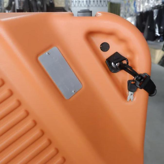 Koper Sepeda Brompton - Fyrlyt F-20 Folding Bike Case Orange