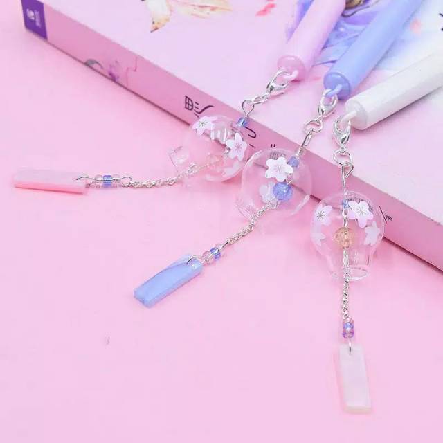 

Ballpoint pen bolpen kertas bola kaca sakura bandul korea hits happening
