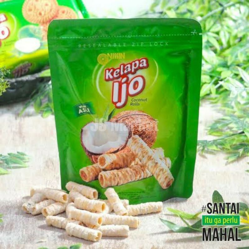 Nissin kelapa ijo roll dengan wijen 70 gram