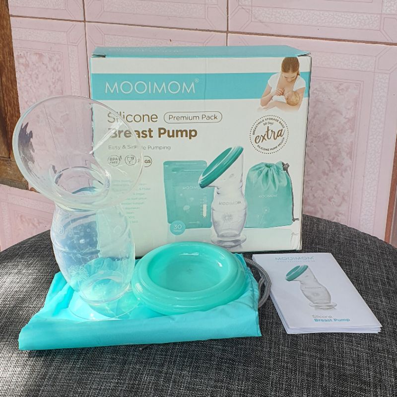 MOOIMOM Silicone Breast Pump (preloved)