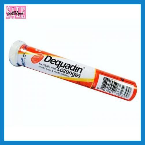 

LUTMUOBAT- DEQUADIN LOZENGES - PERMEN / SAKIT TENGGOROKAN -ASLI.