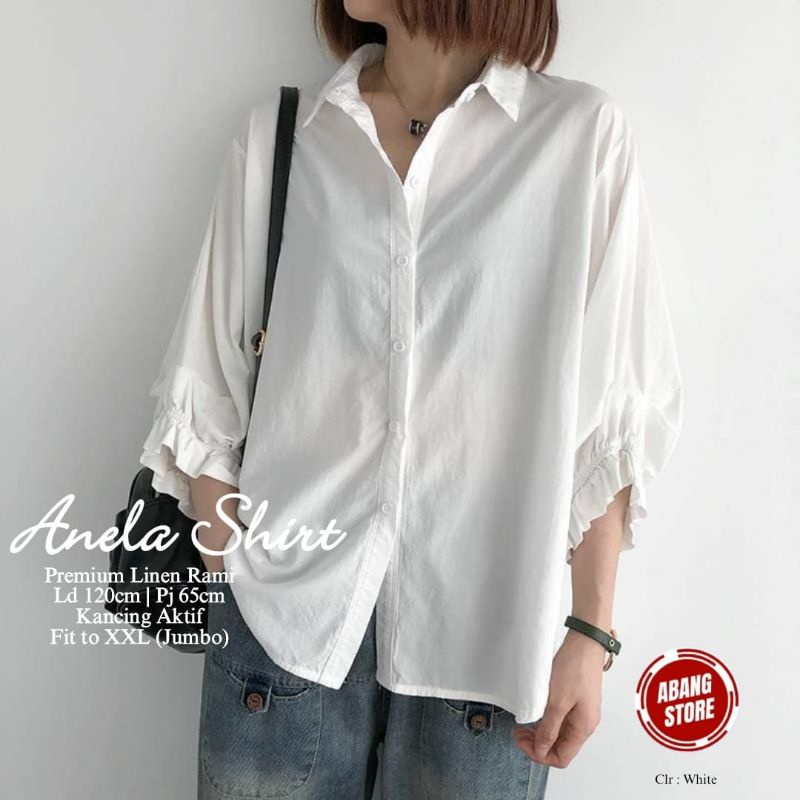 anela blus linen rami jumbo